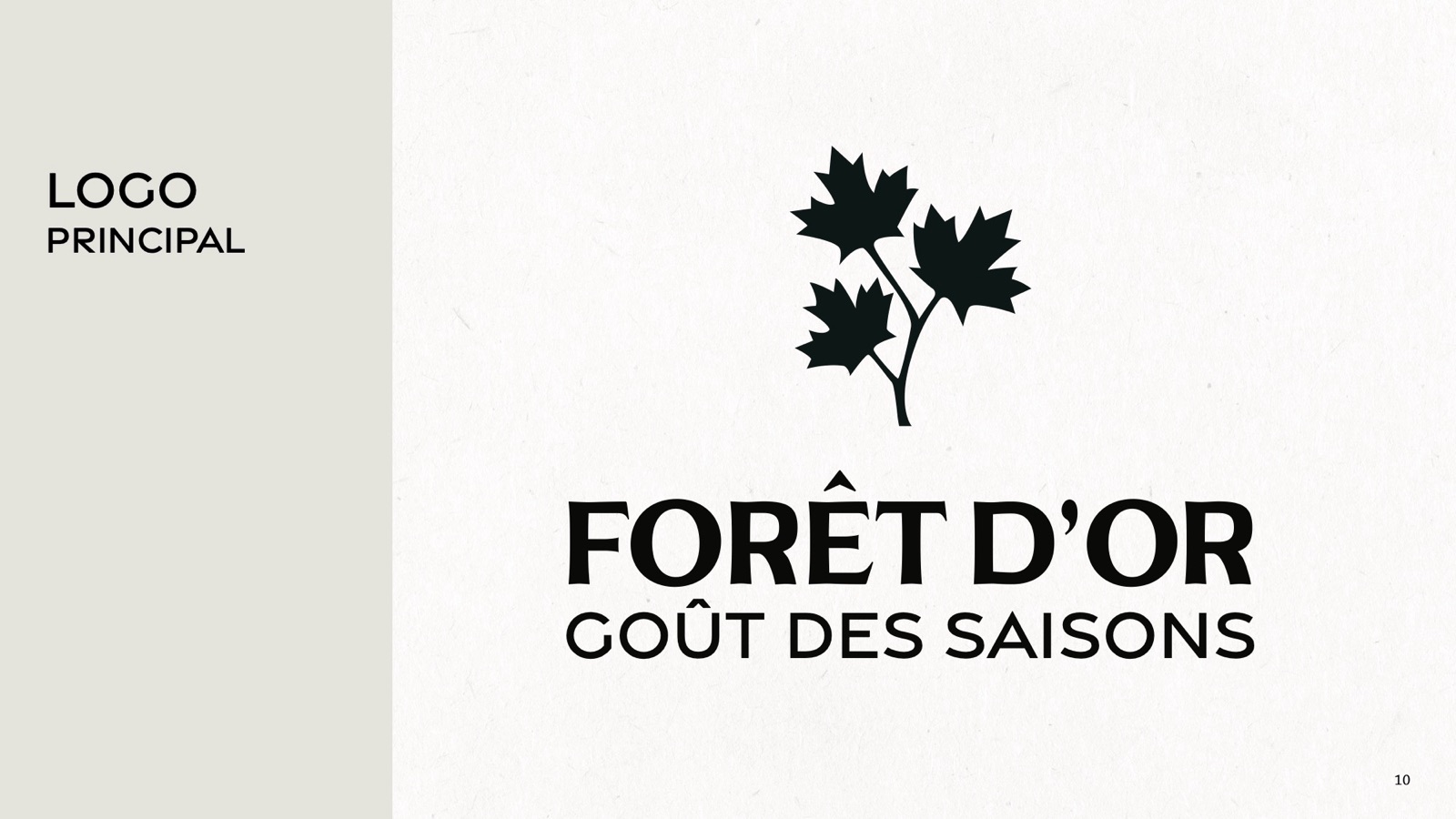 Forêt d'Or primary logo