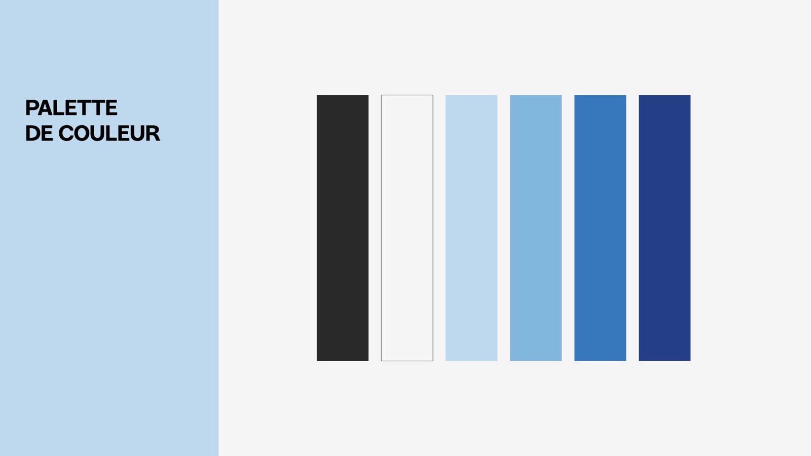 Luméa colour palette