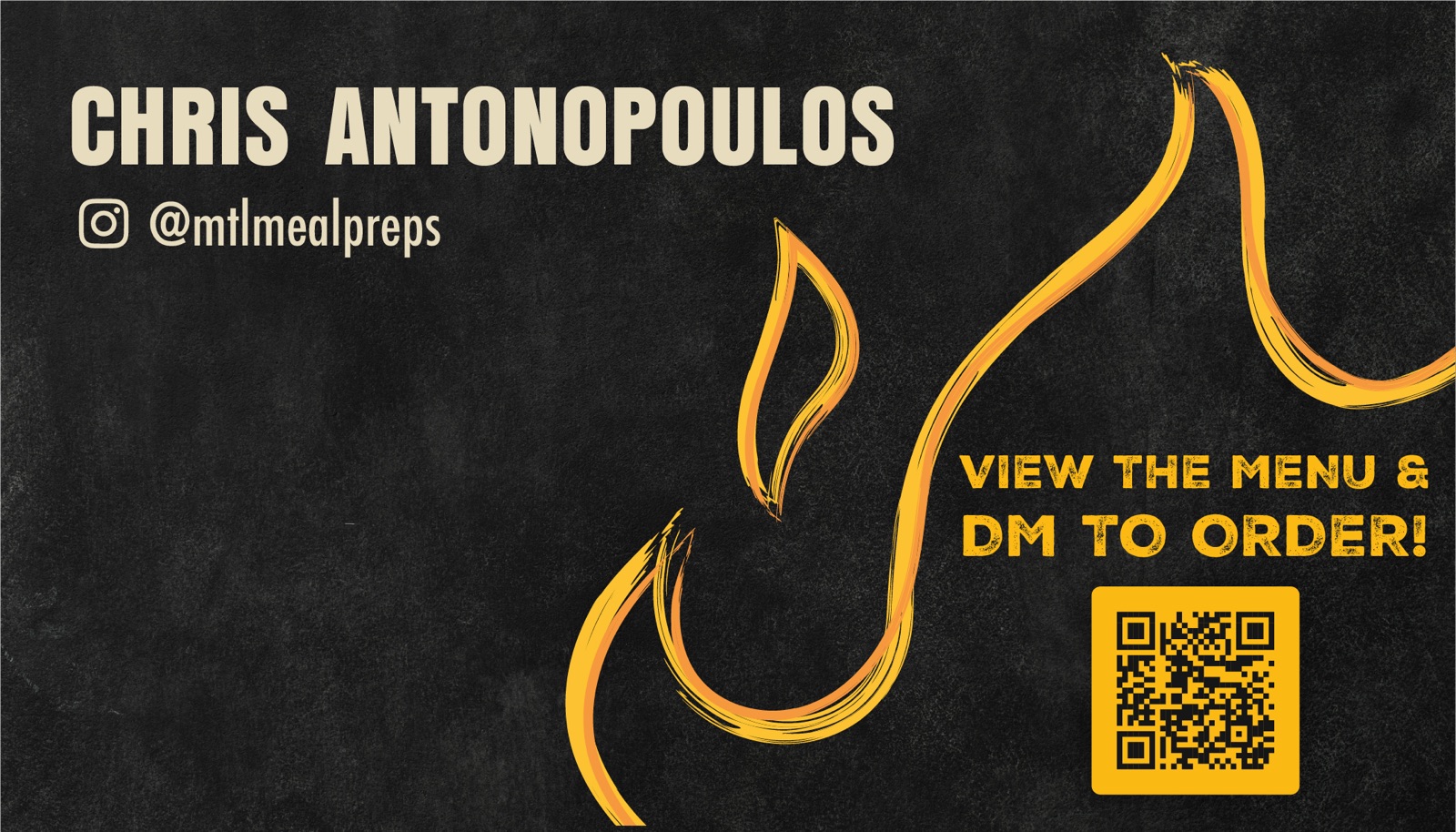 Business cards, back