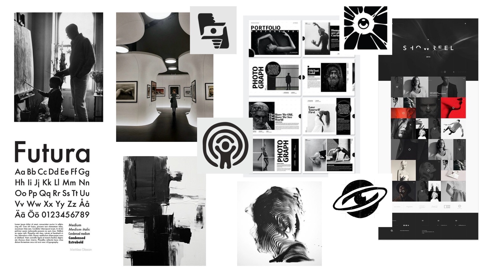 Moodboard for direction two