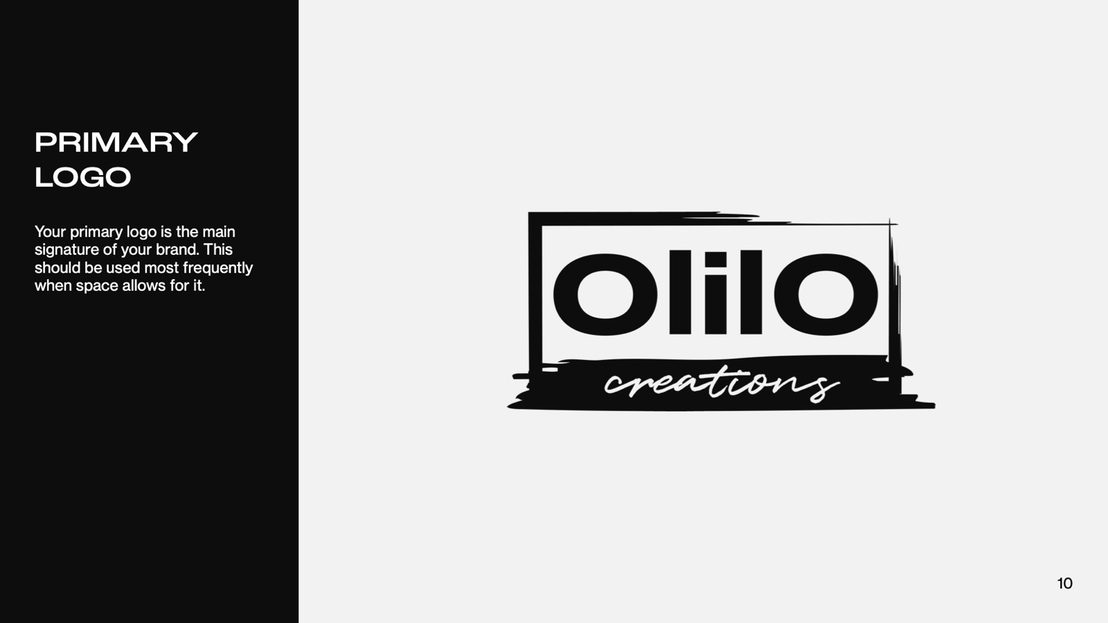 OlilO primary logo