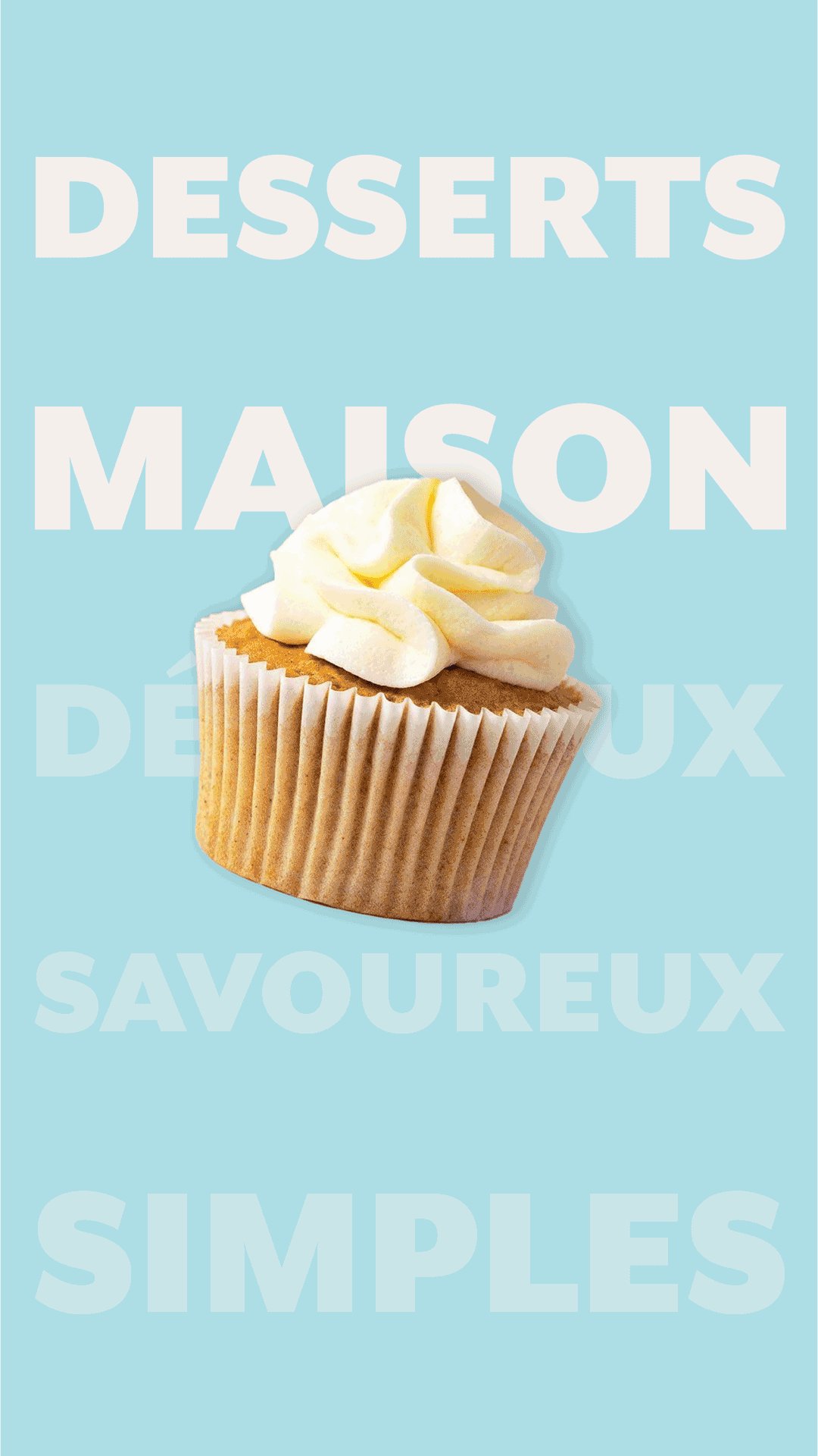 Animated story cycling through four pastries
