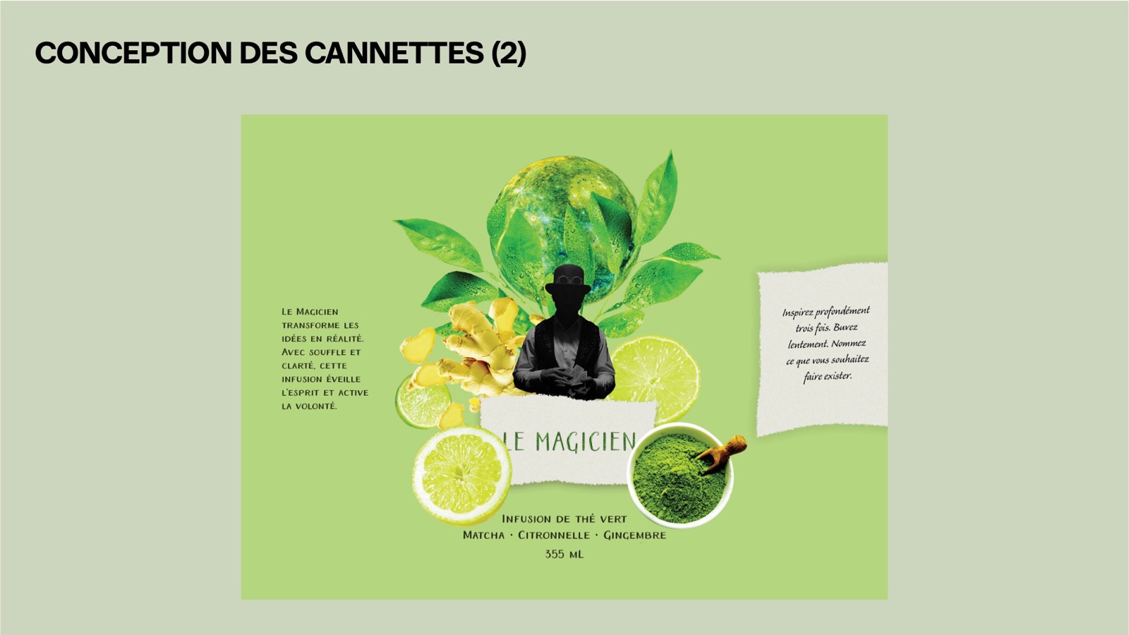 Flat label artwork for The Magician can